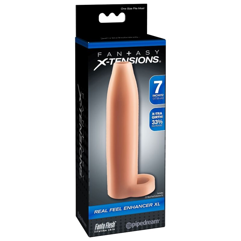 FANTASY X- TENSIONS - REAL FEEL EXTENSIÓN DE PENE XL - Imagen 4
