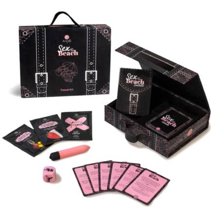 SECRETPLAY - SEX ON THE BEACH TRAVEL KIT (ES/EN/DE/FR/NL/PT) - Imagen 2