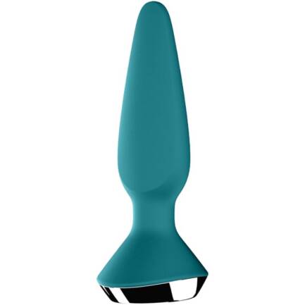 SATISFYER - PLUG ILICIOUS 1 PLUG VIBRADOR VERDE - Imagen 2