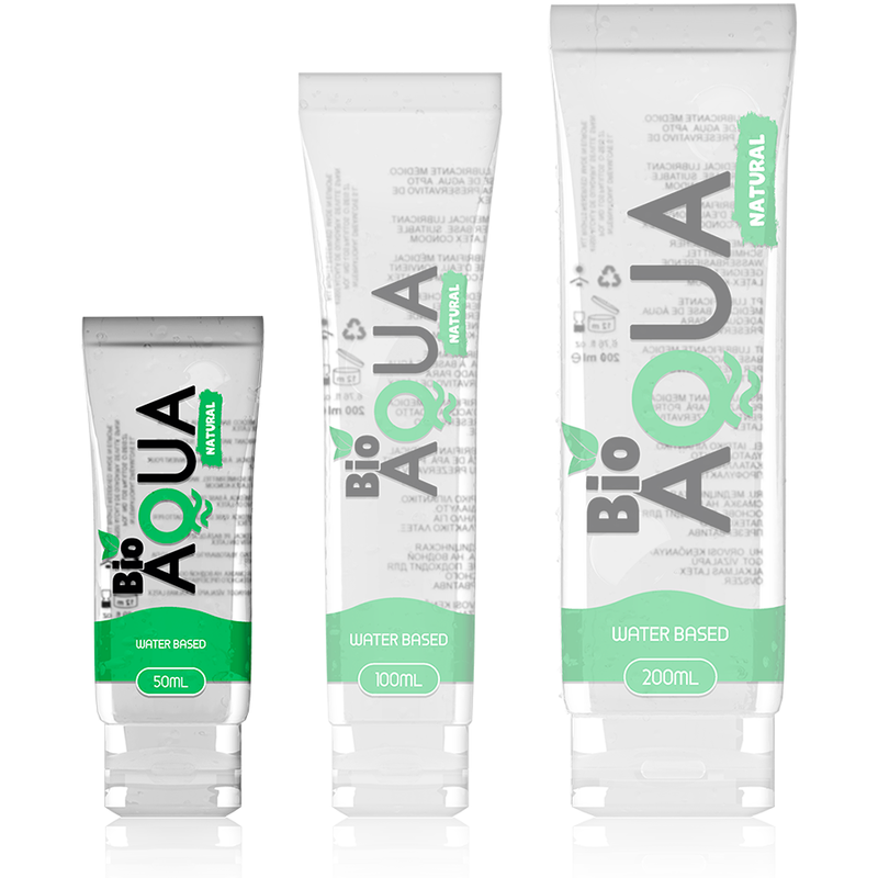 BIOAQUA LUBRICANTE INGREDIENTES NATURALES BASE AGUA 50 ML - Imagen 2