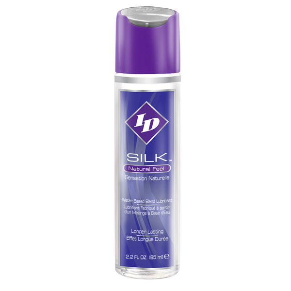 ID SILK - NATURAL FEEL WATER/SILICONE 65 ML - Imagen 2