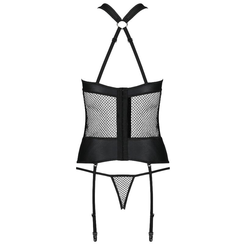 PASSION - AMANDA CORSET CUERO ECOLOGICO L/XL - Imagen 5