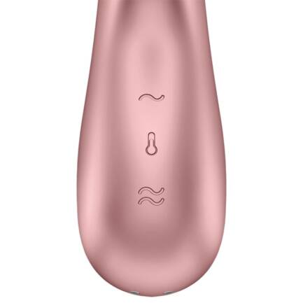 SATISFYER - HOT LOVER VIBRADOR ROSA  BEIGE - Imagen 3