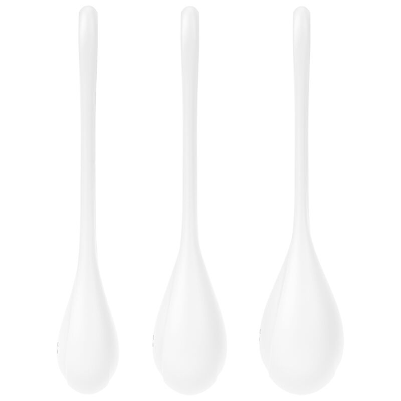 SATISFYER - YONI POWER 1 KIT DE ENTRENAMIENTO BLANCO - Imagen 2