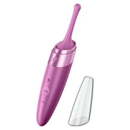 SATISFYER - TWIRLING DELIGHT ESTIMULADOR CLITORIS MORADO