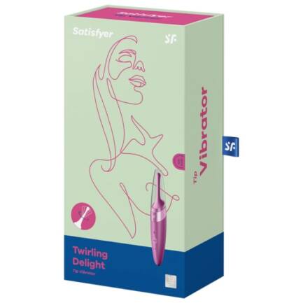 SATISFYER - TWIRLING DELIGHT ESTIMULADOR CLITORIS MORADO - Imagen 3