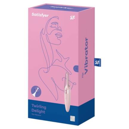 SATISFYER - TWIRLING DELIGHT ESTIMULADOR CLITORIS ROSA - Imagen 3