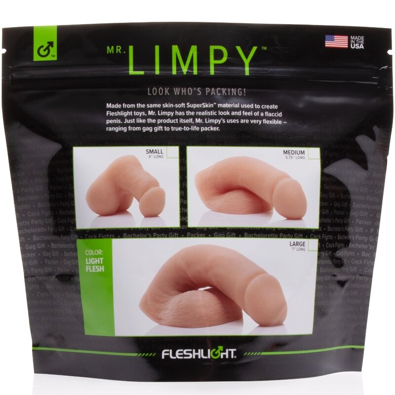 MR. LIMPY FLESHLIGHT - PICCOLO FLESHTONE - immagine 2