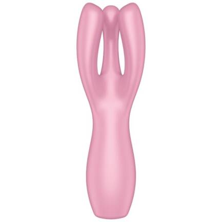 SATISFYER - THREESOME 3 VIBRADOR ROSA - Imagen 3