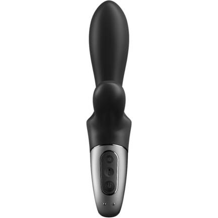 SATISFYER - HEAT CLIMAX+ VIBRADOR ANAL APP NEGRO - Imagen 3