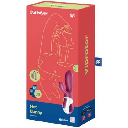 SATISFYER - HOT BUNNY VIBRADOR PUNTO G - Imagen 4