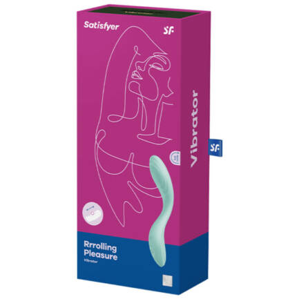 SATISFYER - RRROLLING PLEASURE VIBRADOR PUNTO G VERDE - Imagen 5