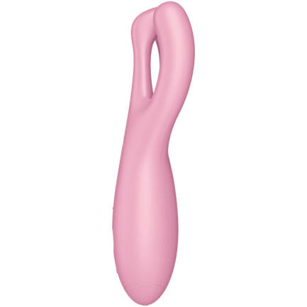 SATISFYER THREESOME 4 VIBRADOR APP - ROSA - Imagen 3