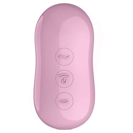 SATISFYER - COTTON CANDY ESTIMULADOR Y VIBRADOR LILA - Imagen 2