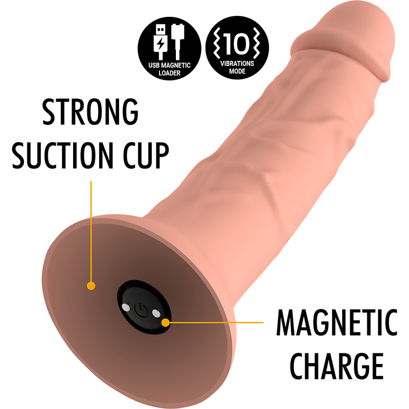 MYTHOLOGY - ASHER ORIGINAL DILDO M - VIBRATOR KOMPATIBEL MIT WATCHME WIRELESS TECHNOLOGY – Bild 2
