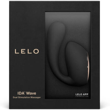 LELO - IDA WAVE MASAJEADOR PAREJAS NEGRO - Imagen 4