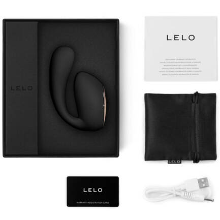 LELO - IDA WAVE MASAJEADOR PAREJAS NEGRO - Imagen 3