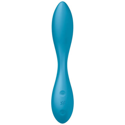 SATISFYER - G-SPOT FLEX 1 MULTI VIBRADOR AZUL - Imagen 2