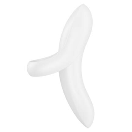 SATISFYER - BOLD LOVER DEDAL VIBRADOR BLANCO - Imagen 2