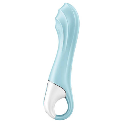 SATISFYER - AIR PUMP VIBRATOR 5+ VIBRADOR PUNTO G INFLABLE APP AZUL - Imagen 2