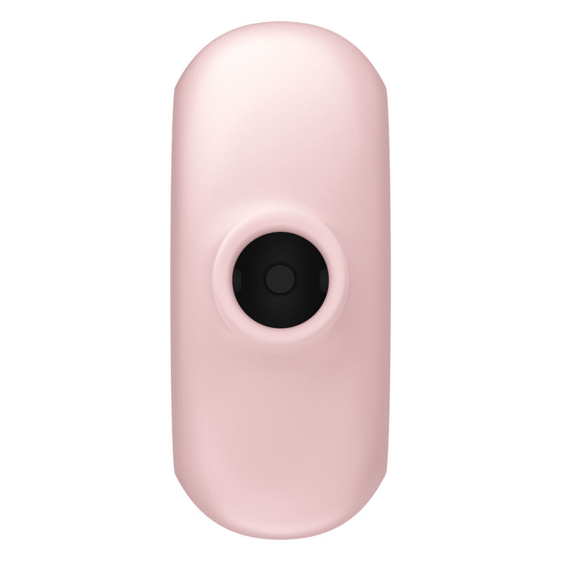 SATISFYER - STIMULATEUR ET VIBRATEUR DOUBLE AIR PULSE PRO TO GO 3 ROSE – Image 3
