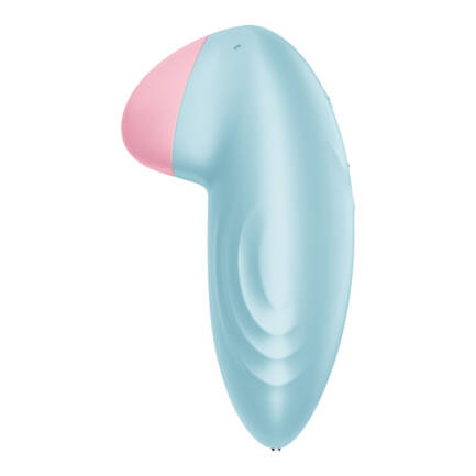 SATISFYER - TROPICAL TIP VIBRADOR LAY-ON AZUL - Imagen 3