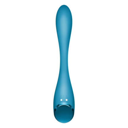 SATISFYER - G-SPOT FLEX 5 MULTI VIBRADOR AZUL - Imagen 4