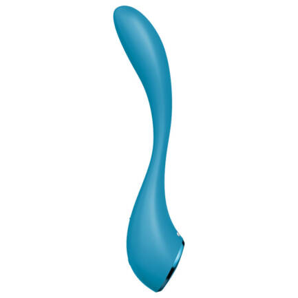 SATISFYER - G-SPOT FLEX 5 MULTI VIBRADOR AZUL - Imagen 3