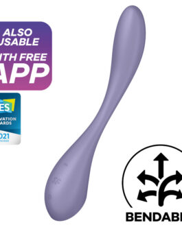 SATISFYER - G-SPOT FLEX 5 MULTI VIBRATOR LILAC