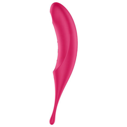 SATISFYER TWIRLING PRO ESTIMULADOR Y VIBRADOR - ROJO - Imagen 3