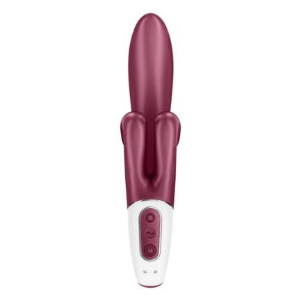 SATISFYER - TOUCH ME VIBRADOR RABBIT ROJO - Imagen 4