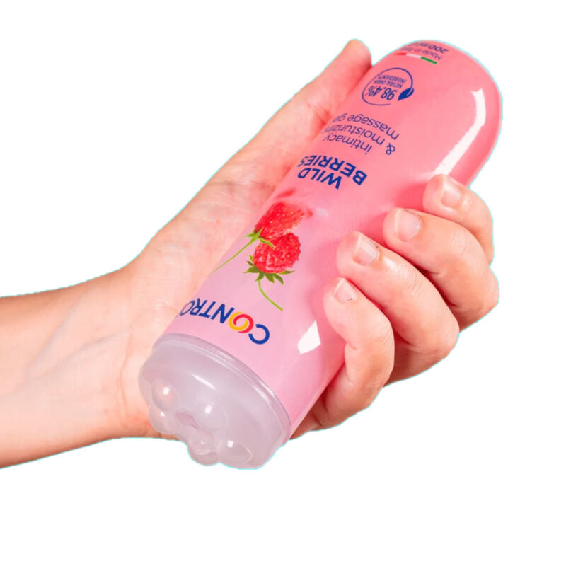 CONTROL - GEL DE MASSAGE 3 EN 1 BAIES SAUVAGES 200 ML – Image 3