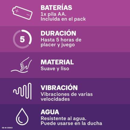 DUREX - VIBRADOR INTENSE ORGASMIC PURE FANTASY - Imagen 2