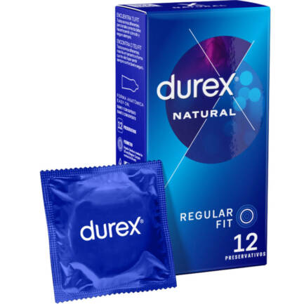 DUREX - NATURAL PLUS 12 UNIDADES