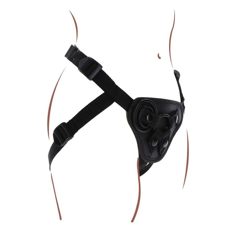 GET REAL - STRAP-ON HARNESS BLACK - Image 5