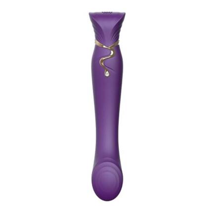 ZALO - QUEEN SET PULSE WAVE CLIT STIM MORADO - Imagen 2