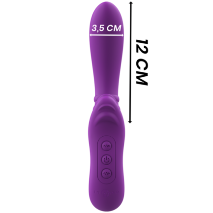 INTENSE - HARRY VIBRADOR FLEXIBLE CON LENGUA MORADO - Imagen 4