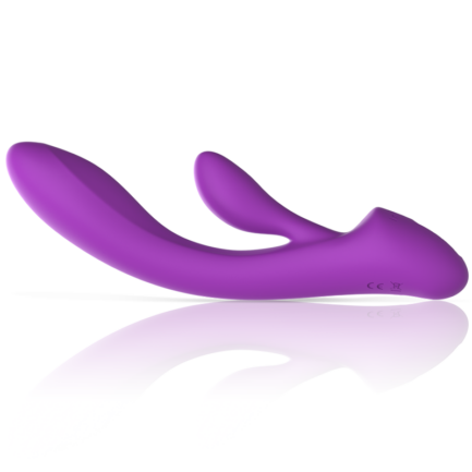 INTENSE - LUIGI VIBRADOR RABBIT SILICONA LIQUIDA MORADO - Imagen 5