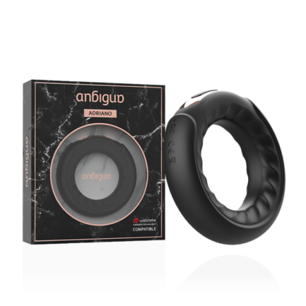 ANBIGUO - ADRIANO ANILLO VIBRADOR COMPATIBLE CON WATCHME WIRELESS TECHNOLOGY - Imagen 2