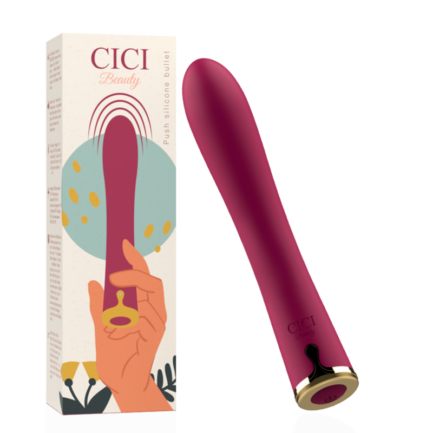 CICI BEAUTY - VIBRADOR PREMIUM SILICONE UP  DOWN - Imagen 2