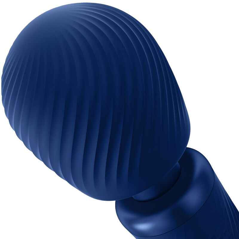 FUN FACTORY - VIM BAGUETTE RUMBLE VIBRANTE RECHARGEABLE EN SILICONE BLEU MINUIT – Image 3