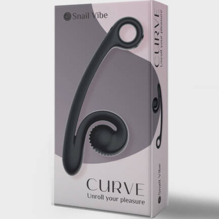 SNAIL VIBE - CURVE VIBRADOR NEGRO - Imagen 4