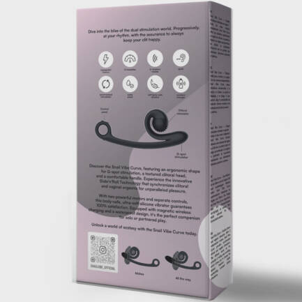 SNAIL VIBE - CURVE VIBRADOR NEGRO - Imagen 5