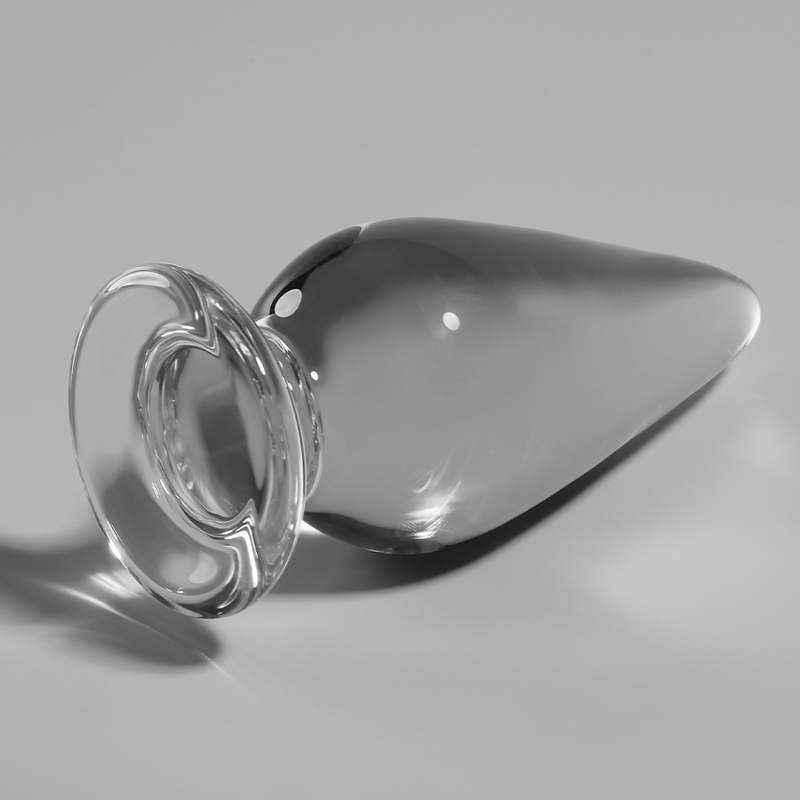 NEBULA SERIES BY IBIZA - MODELO 4 PLUG CRISTAL TRANSPARENTE 11 CM -O- 5 CM - Imagen 2