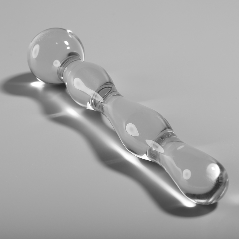 NEBULA SERIES BY IBIZA - MODELL 13 DILDO BOROSILIKATGLAS KLAR 18 CM -O- 3.5 CM – Bild 2