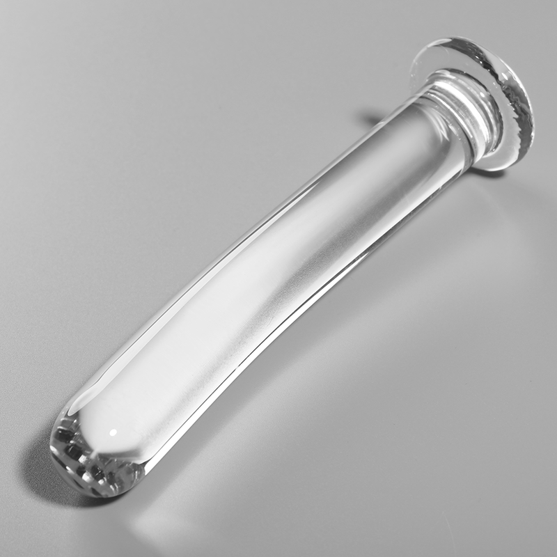 NEBULA SERIES BY IBIZA - MODÈLE 17 GODE EN VERRE BOROSILICATE CLAIR 18.5 CM -O- 3 CM – Image 2