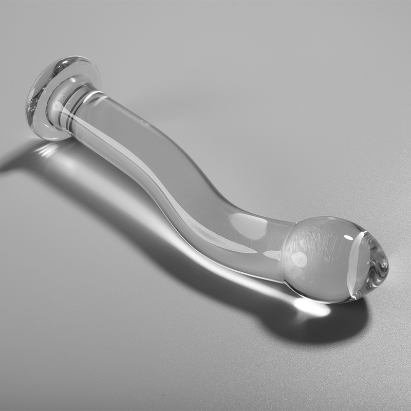 NEBULA SERIES BY IBIZA - MODELL 18 DILDO BOROSILIKATGLAS KLAR 18.5 CM -O- 3.5 CM – Bild 2