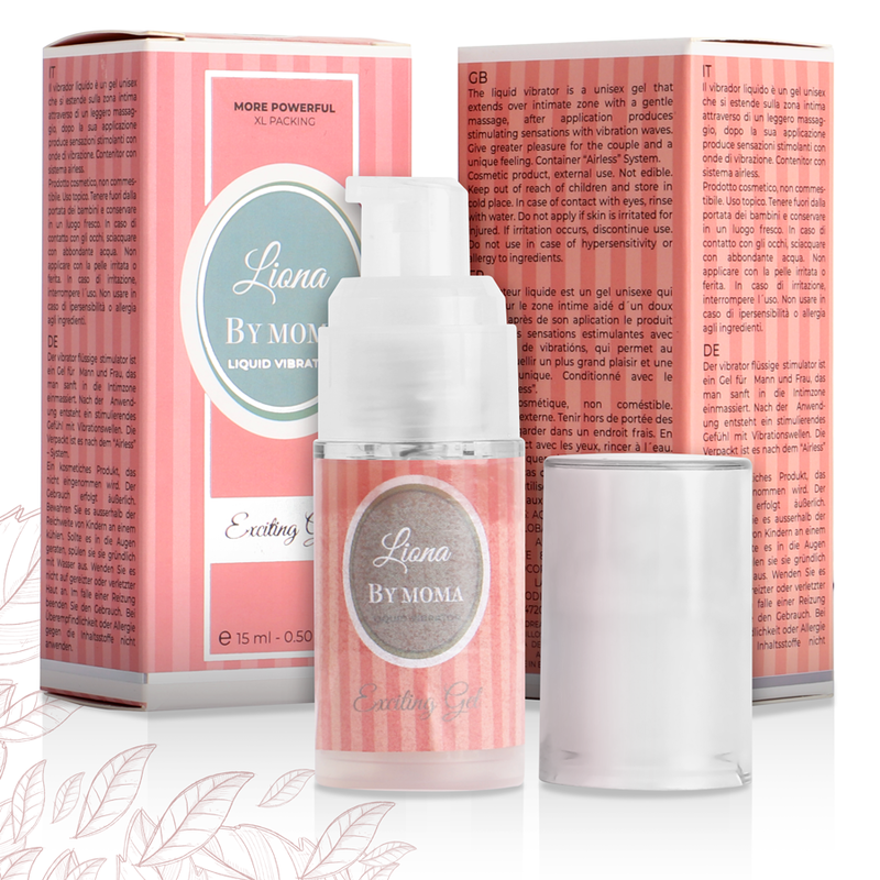 LIONA BY MOMA - VIBRADOR LIQUIDO EXCITING GEL 15 ML - Imagen 3
