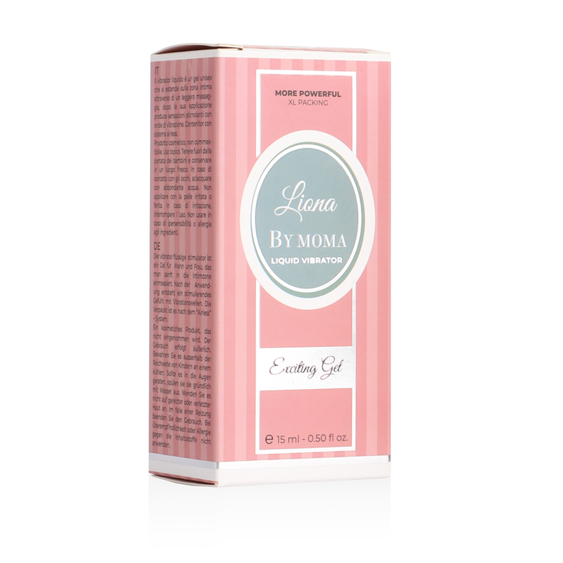 LIONA BY MOMA - VIBRADOR LIQUIDO EXCITING GEL 15 ML - Imagen 5