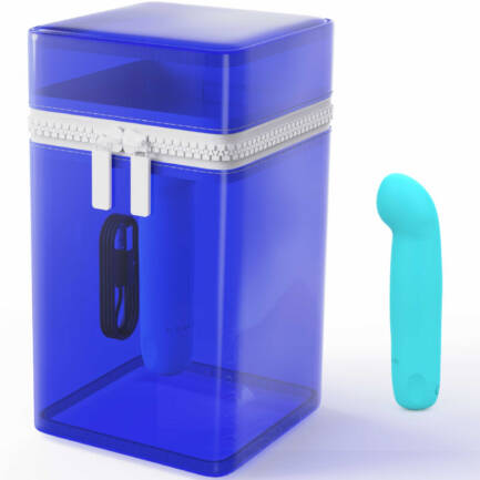 B SWISH - BCUTE CURVE INFINITE CLASSIC EDICION LIMITADA VIBRADOR RECARGABLE SILICONA AZUL